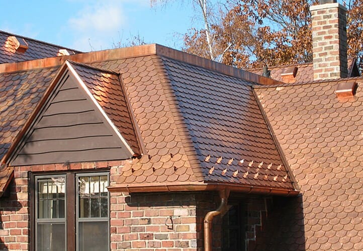 Metal Roofing Memphis copper roof project